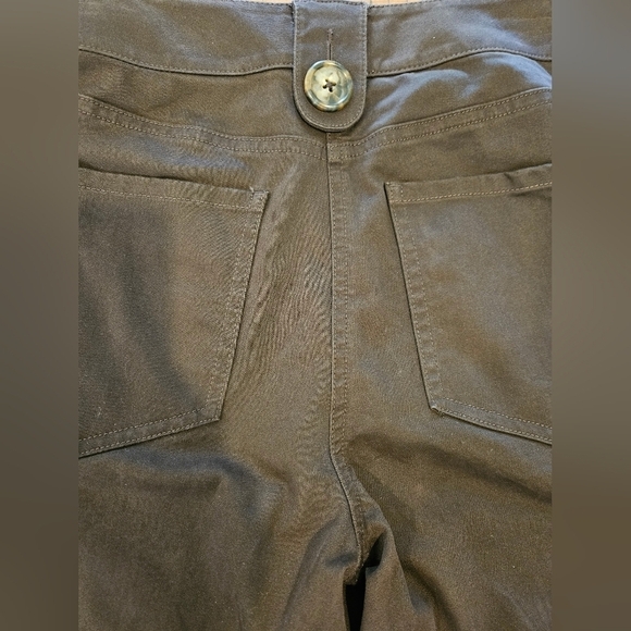 NWT TALBOTS CHOCOLATE BROWN STRETCH BOOT CUT PANTS SIZE 8 PETITE - Picture 10 of 14